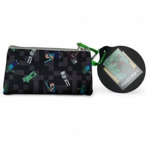 Minecraft Black medical/allergy Travel Bag